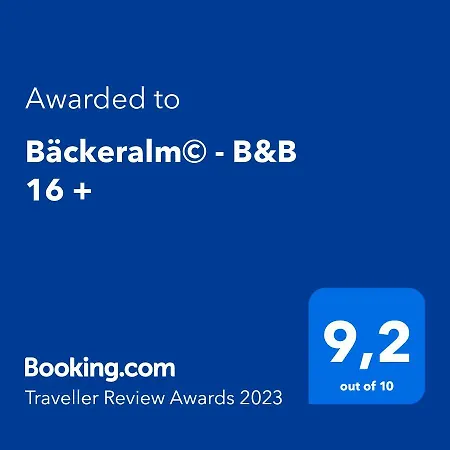 Baeckeralm - 16 + 3*